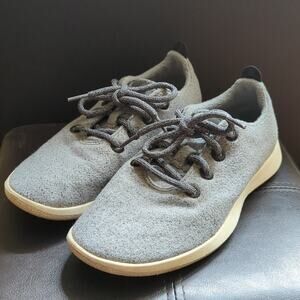 Allbirds Merino Wool Gray Runners Comfort Running Sneakers Size 9